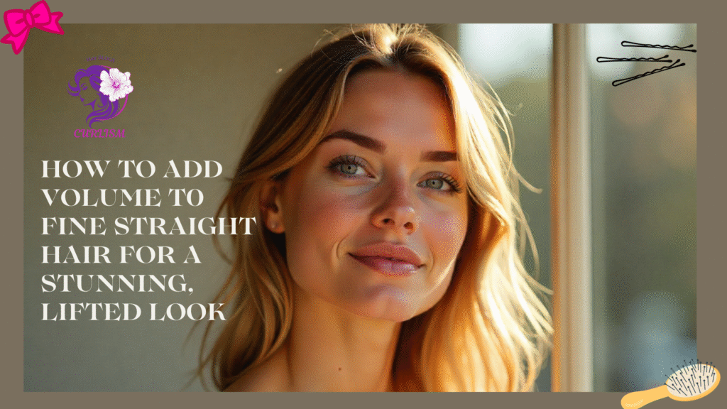 How to Add Volume T0 Fine Straight Hair for a Stunning, Lifted Look