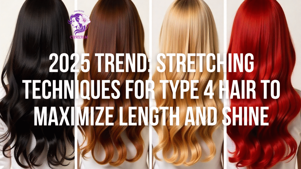 2025 Trend: Stretching Techniques for Type 4 Hair to Maximize Length and Shine
