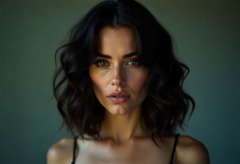 Dark Hair, Light Highlights