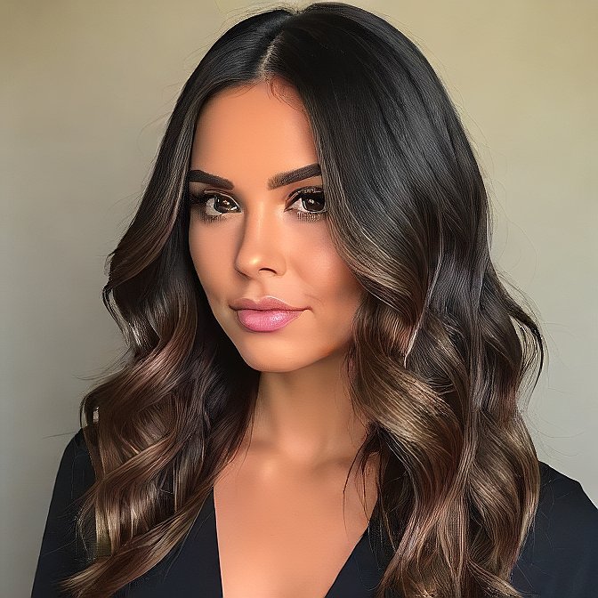 Dark Hair, Light Highlights