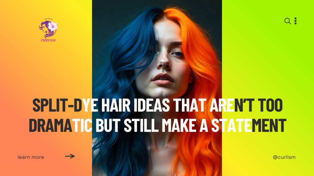 Split-Dye Hair Ideas That Aren’t Too Dramatic but Still Make a Statement