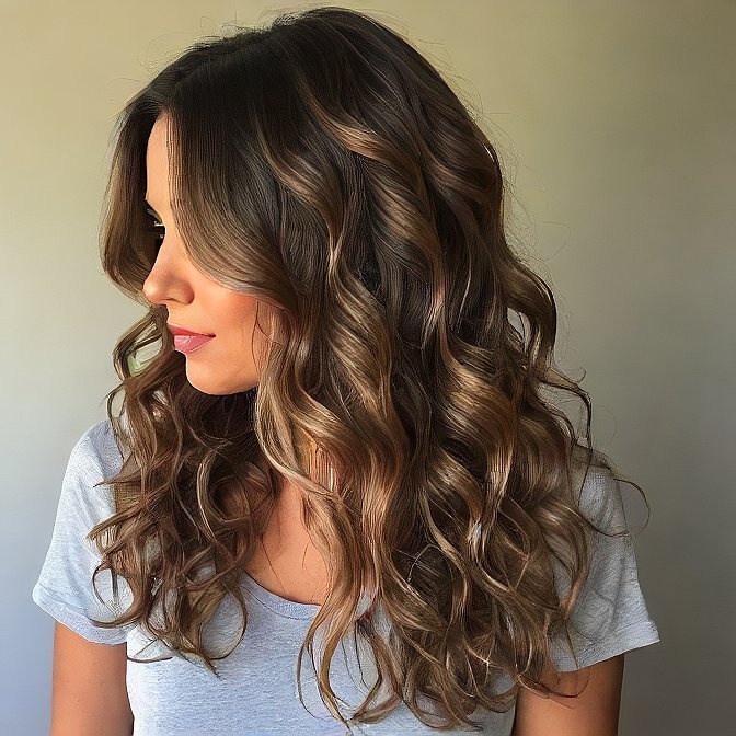 Wavy Hair Routine