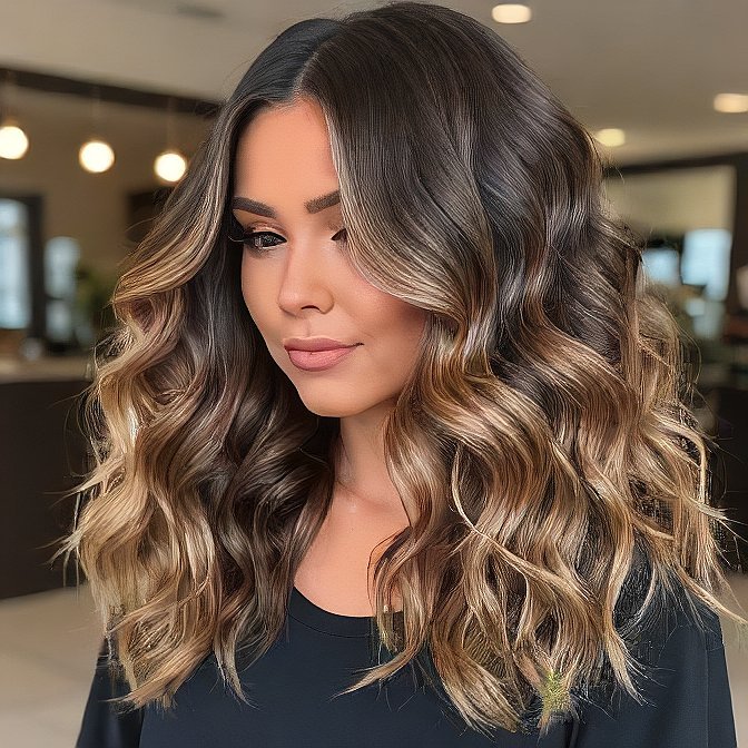 Low-Maintenance Balayage 