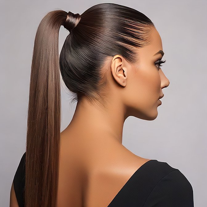 Sleek Ponytail 