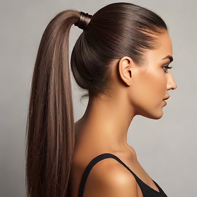 Sleek Ponytail 
